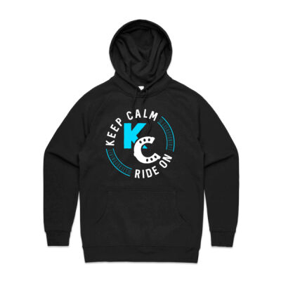 Keep Calm Ride On Back Print Thumbnail